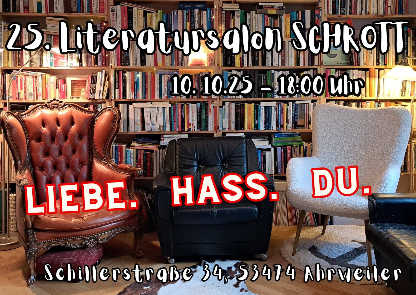 25. Literatursalon SCHROTT von Regina Schrott